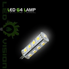 LED Leuchtmittel Lampe Stiftsockel G4 12Volt 17er 5050 SMD LEDs, Strom Stabilisiert