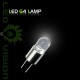 Dip LED G4 Leuchtmittel Lampe ac/dc 12v weiss/warmweiss 0,1-0,2w 8,5LM
