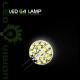 LED Lampe leuchtmittel G4 12Volt 15er 3020 SMD LEDs vertikal, reinweiss/warmweiss