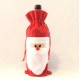 Weihnachtsmann Weinflasche Abdeckung Tüte Beutel deckel für Weihnachten Deco