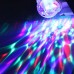 3W E27 Bunt RGB LED Rotation Lampe Birne Magische Kristallkugel Discokugel für Bar Party, Events