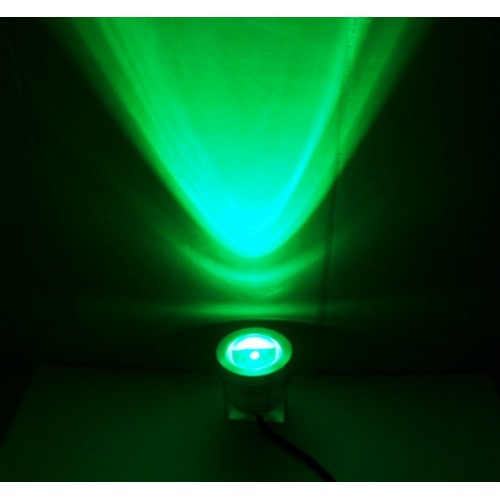 10W RGB LED Strahler Unterwasserstrahler Gartenteich Teichbeleuchtung 12V  silber - LEDexpert