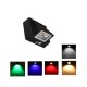 3W AC220V COB LED Wandleuchte Nachtlicht Warm / Weiß / Rot / Grün / Blau, nicht wasserdicht IP20