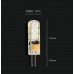 1,5W LED G4 Leuchtmittel Birnen Lampen AC DC12V Ersetzt für 20W Halogen 9mm