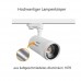 20W LED Zoomstrahler Spot für 3-Phasen Stromschienen Dimmbar Einstellbar